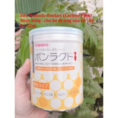 Sữa Wakodo Bonlact (Lactose Free) Nhật 360g