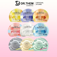 Mặt Nạ BANOBAGI Stem Cell Vitamin Mask / Super Collagen Mask 30ml – BNBG Ngủ Dưỡng Ẩm Trắng Da
