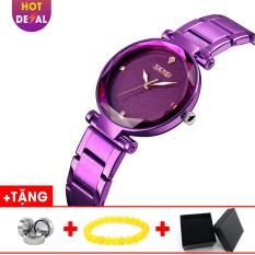 Đồng Hồ Nữ SKMEI Cao Cấp Chống Nước Mặt Vát Chống Xước BW056