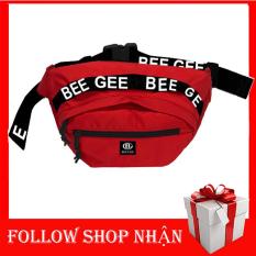 Túi đeo chéo nam nữ unisex túi bao tử vải du lịch thời trang Hàn quốc hè 2019 BEE GEE 044 cao cấp chông thấm nước