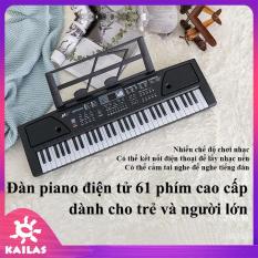 Đàn Piano Điện Tử 61 Phím, Đàn Piano Cho Bé, Người Mới Học Đàn, Đàn Điện Organ Electrion Keyboard – Kích Thích Trí Thông Minh – KAILAS