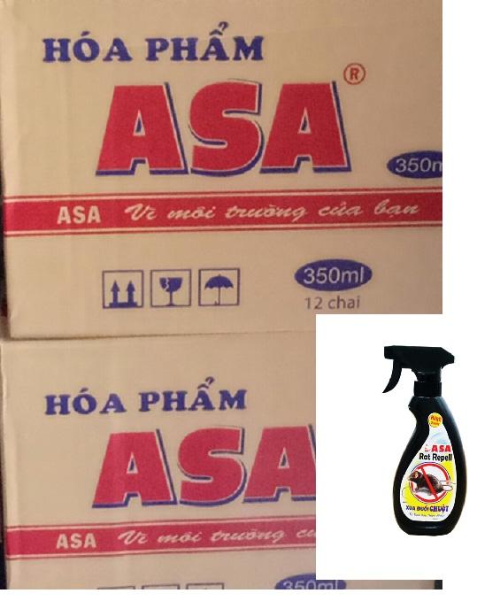 Thùng 12 chai Xịt xua đuổi chuột ASA Rat Repell 350 ml