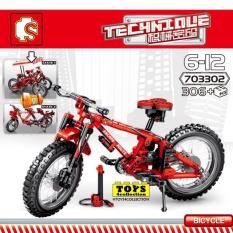 Lắp ráp Lego technic 703302 – Mô hình xe đạp leo núi 306 chi tiết