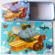 Đồ Chơi Tranh ghép 60 miếng Bé 3 Tuổi Trở Lên PuzzleToys