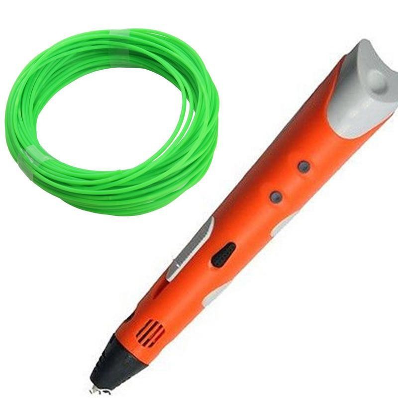 10PCS/lot 3D Printing Pen Filament PLA Material 1.75mm 3D Pen PLA Filaments 10 Colors for Doodle Drawing Printer Pen -...