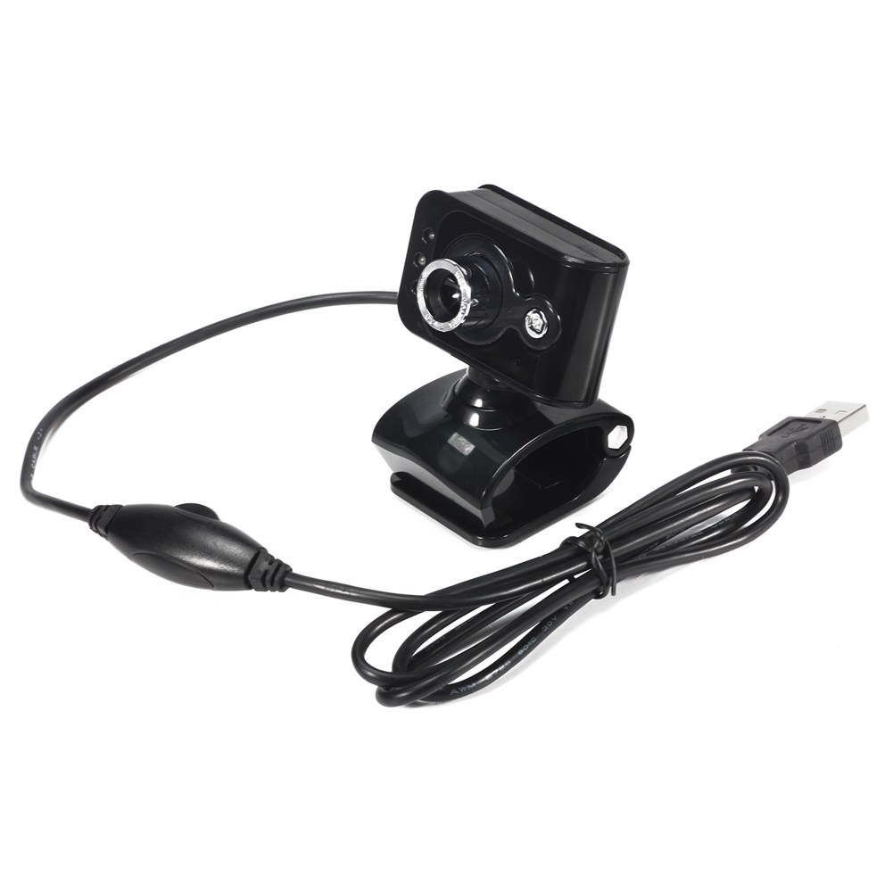 HD Webcam 3 20MP USB 2.0 có micro (Đen)