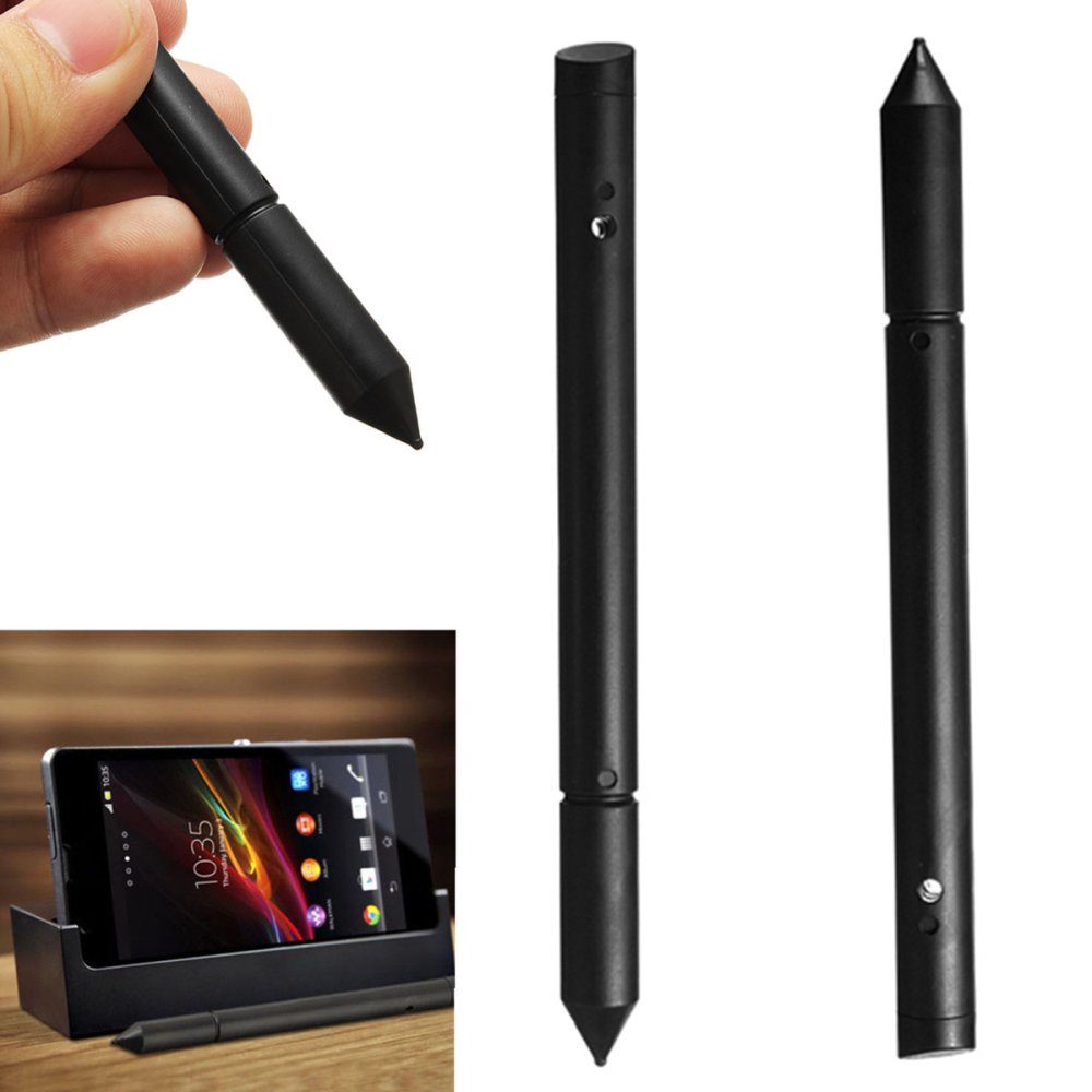 2PCS 2Trong1 Bút Pen Stylus Cảm Ứng Màn Hình Điện Dung Dành Cho iPhone iPad Samsung PC Tablet GPS –...