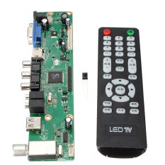 Mua 2pcs Pro Board TV Motherboard Universal LCD Controller VGA/HDMI/AV/TV/USB Interface ở đâu tốt?