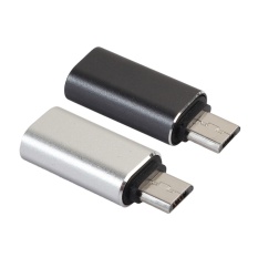 2 cái USB Loại C sang Micro USB Male Adapter- quốc tế