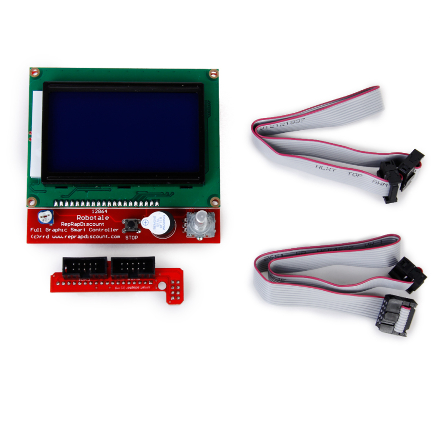 Hình ảnh 3D Printer RAMPS1.4 Intelligent Controller LCD 12864 Control Panel- Intl
