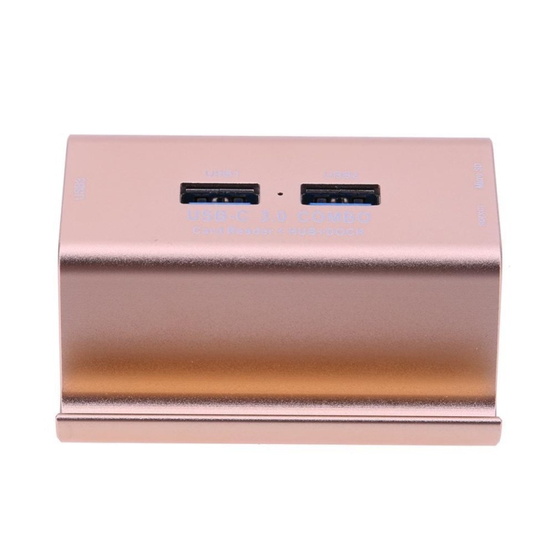 Bảng giá 3Ports USB3.0 HUB with SD/TF OTG Card Reader for PC Phone Laptop(Gold) - intl Phong Vũ