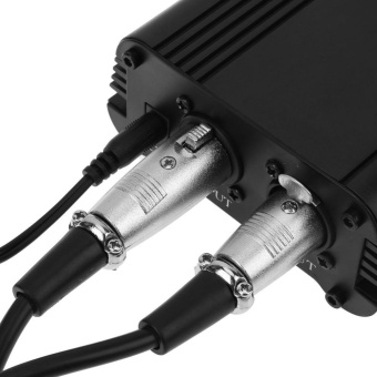 48V Microphone Phantom Power Supply +2.5M/8.2ft XLR Cable Line (USPlug) - Intl April 2018 - 4 48V Microphone Phantom Power Supply +2.5M/8.2ft XLR Cable Line (USPlug) - intl - 4