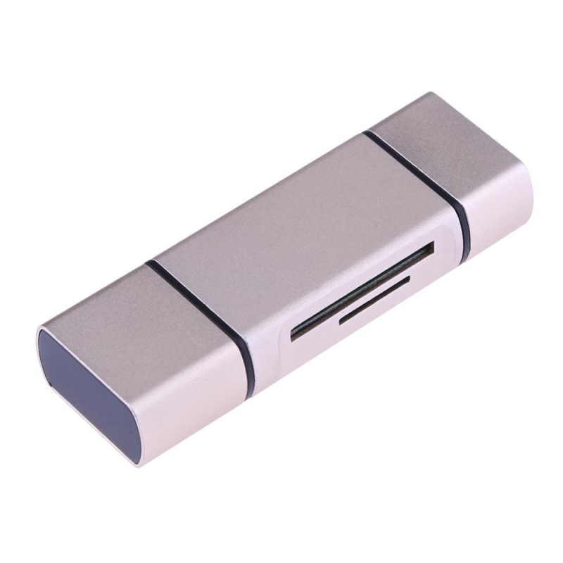 Bảng giá 5 in 1 Type-C to Micro USB 2.0 TF/SD/MMC Card Reader USB 3.0 OTG Adapter(Gold) - intl Phong Vũ