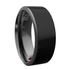 57.1 mét Titan Chống Nước Ứng Dụng Thông Minh Kích Hoạt Vòng NFC Thông Minh Nhẫn dành cho iOS Android Windows NFC Điện Thoại Di Động Samsung iPhone sony Đen-quốc tế