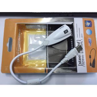 5HV2 USB 2.0 Virtual 7.1 Channel Audio External Sound Card Adapter(Trắng)  
