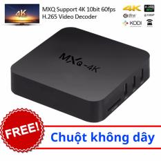 Android box biến tivi 4K thường thành smart tivi – MXQ 4K + chuột không dây Tại Hàng thật giá thật giá bao nhiêu?