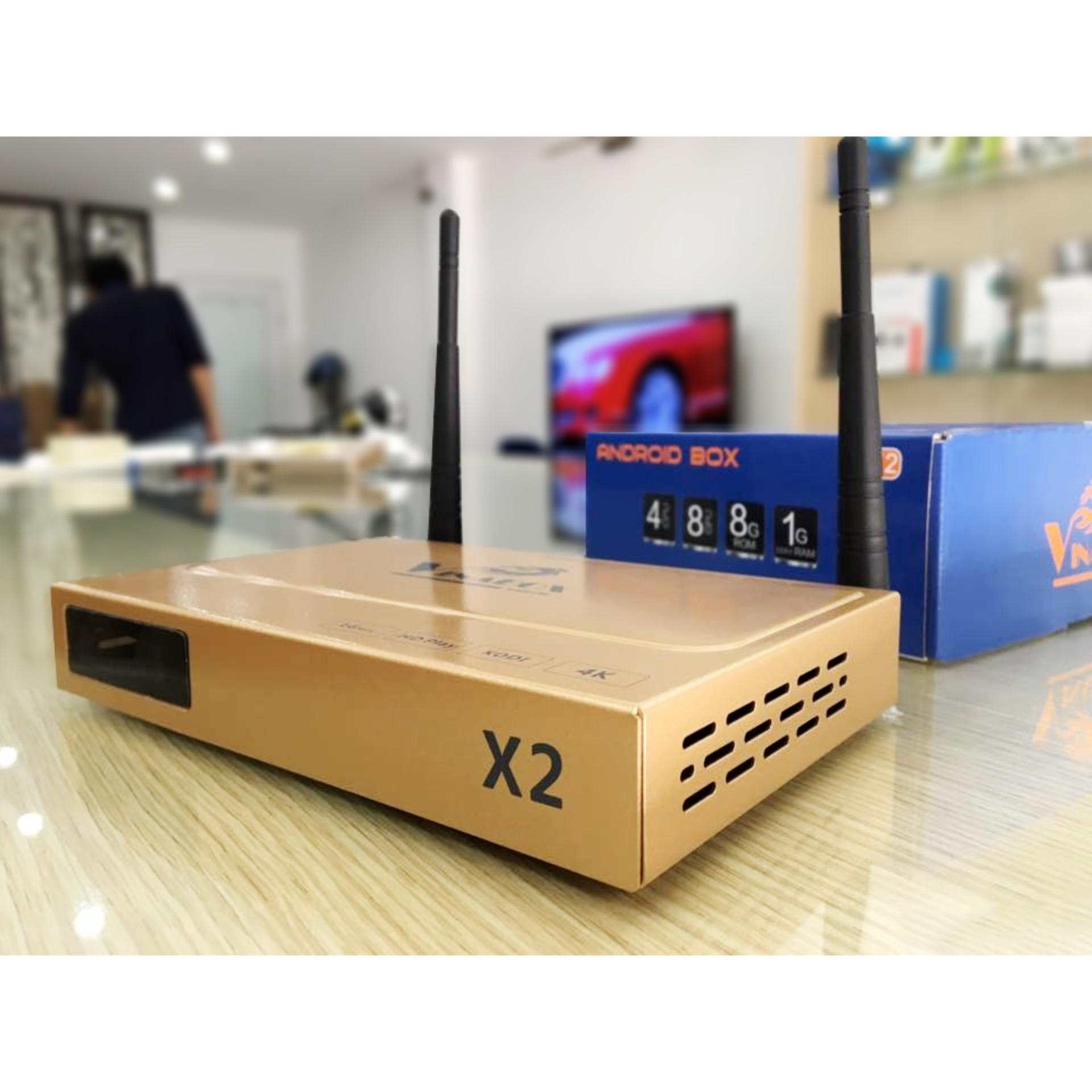 Android tivi box Vinabox X2 - Ram 1GB - Rom 8 GB ( Giá rẻ cho mọi người Việt )