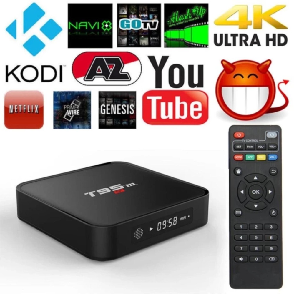 ANDROID TV BOX T95M AMLOGIC S905 2GB/8GB ANDROID 6.0