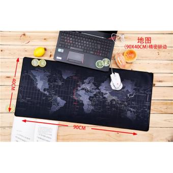 Bàn di chuột loại lớn Bản đồ 90x40 cm  