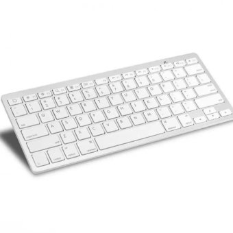 Bàn phím Bluetooth dùng cho máy tính bảng, điện thoại tabs keyboard (Trắng)