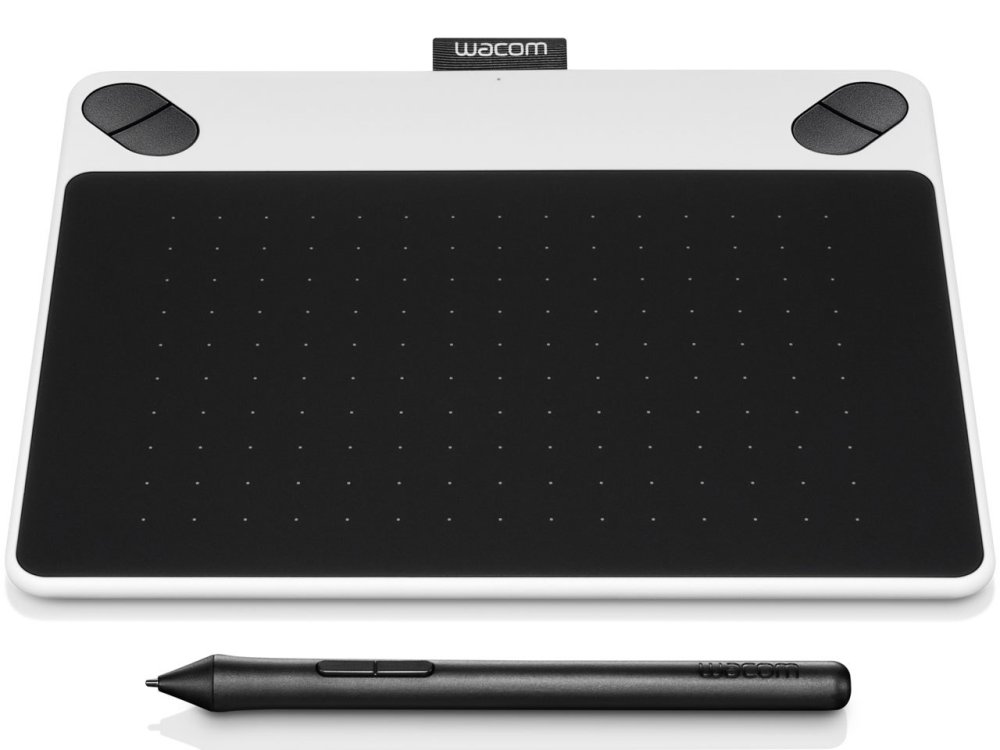 Bảng vẽ Wacom Intuos Draw Pen Small CTL-490 màu trắng - Hãng phân phối chính thức