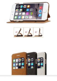 Bao Da Baseus Unique Cho IPhone 6 Plus/6S Plus (Nâu) June 2018 - 4 Bao da Baseus Unique cho iPhone 6 plus/6S plus (Nâu) - 4
