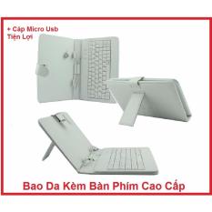 Mua Bao da kèm bàn phím cổng Micro USB cho điện thoại/ máy tính bảng 7 inch cao cấp Tại Thế Giới Đất Nặn Shop (Hà Nội)