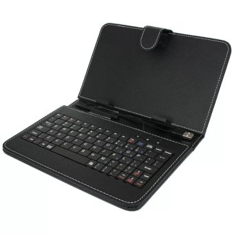 Bao da kiêm bàn phím cho điện thoại / máy tính bảng 7 inch - Bx Electronics (Đen)  