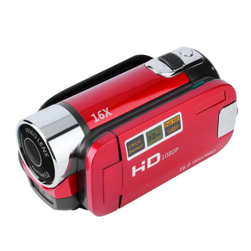 Beau 2.7 Inch Tft Lcd Full Hd 720P Digital Video Camcorder 16X Zoom Dv Camera - intl