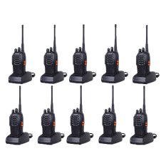 Bộ 10 bộ đàm Baofeng 888s (Đen)