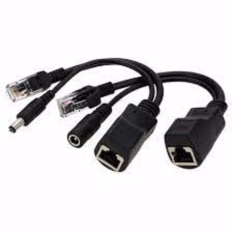 Bộ 2 cáp truyền tín hiệu Jack Poe cho camera IP thông thường