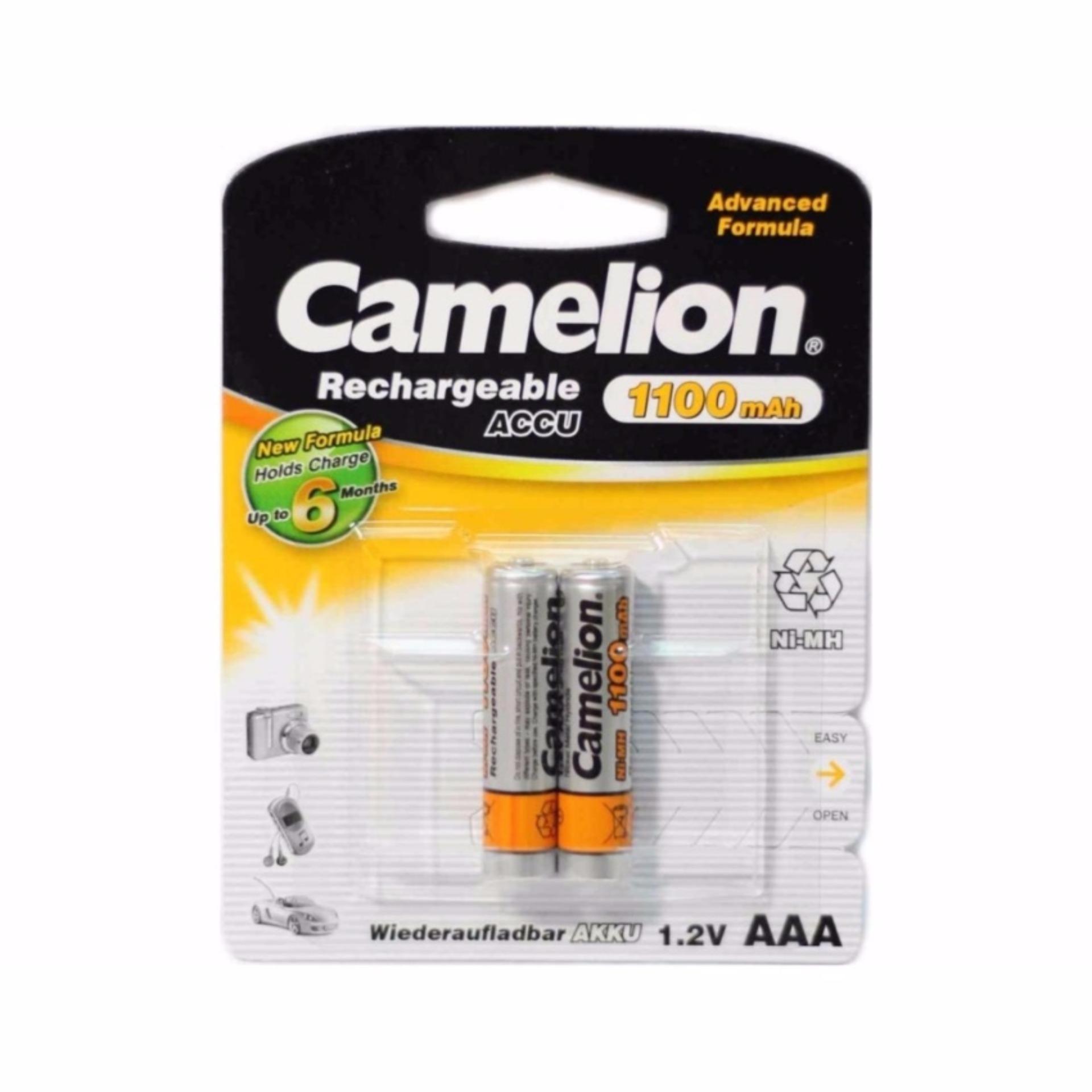 Bộ 2 pin sạc Camelion AAA 1100mAh