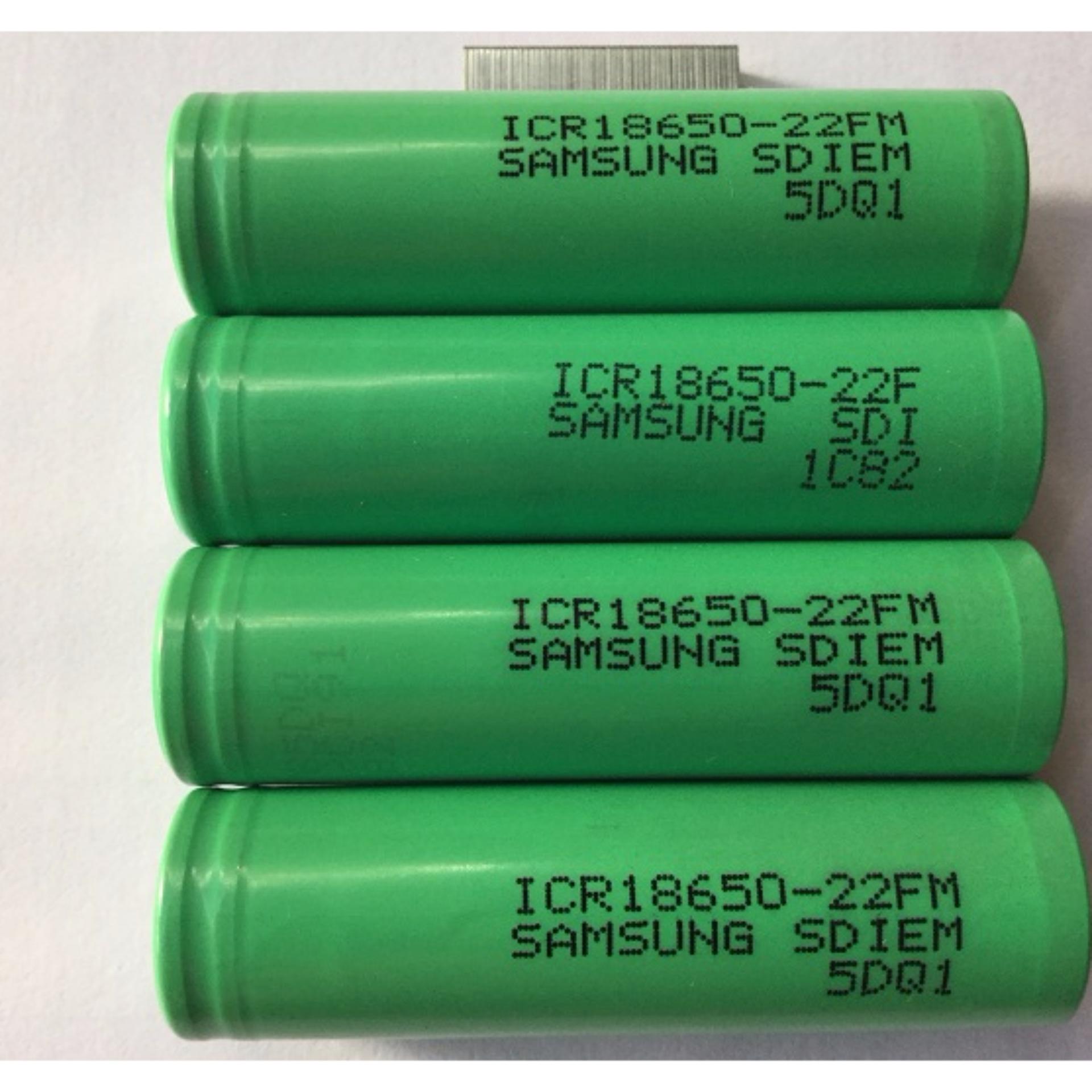 Bộ 2 Pin sạc SAMSUNG 2200mAh CHÍNH HÃNG (dùng cho PIN LAPTOP, đèn pin, quạt, loa, Sạc dự phòng... )