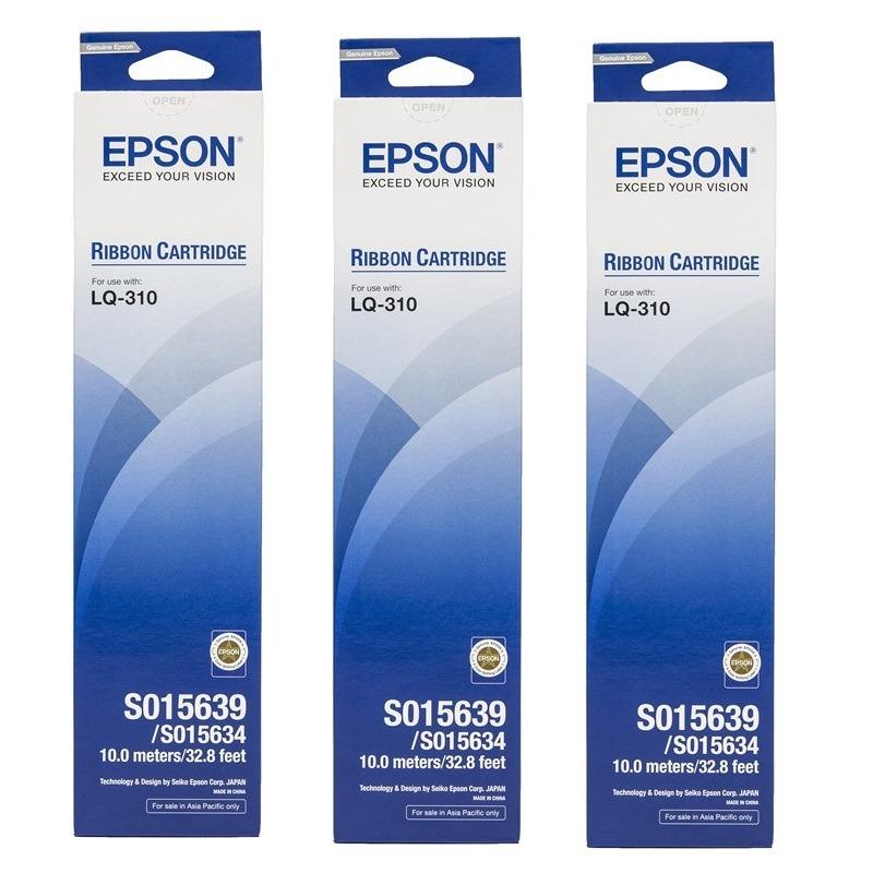 BỘ 3 RIBBON EPSON LQ310 - S015639