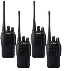 Bộ 4 bộ đàm Baofeng 888S (đen)