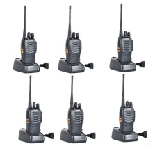 Bộ 6 bộ đàm Baofeng 888s (Đen)