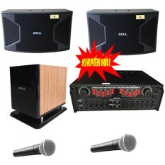 Bộ âm thanh karaoke Bell 1200 (Đa màu sắc)
