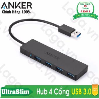 Bộ chuyển đổi cổng ANKER Ultra Slim 4 Port USB 3.0 - A7516011  