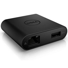 Giá Khuyến Mại Bộ chuyển đổi Dell Adapter – USB-C to HDMI/VGA/Ethernet/USB 3.0 DA200, XPS 12 (9250) XPS 15 (9550)  