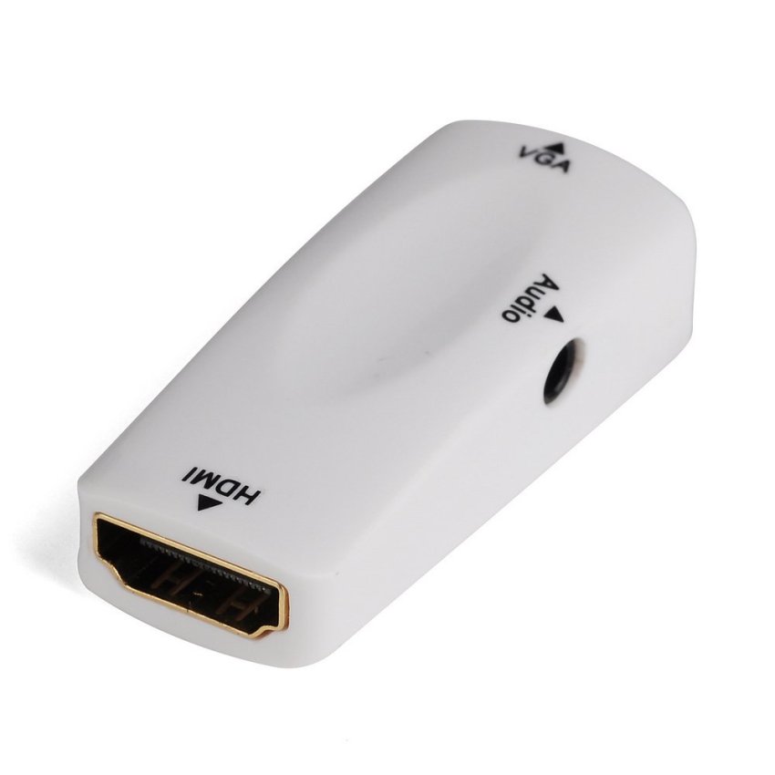Hình ảnh Bộ chuyển đổi HDMI ra VGA (Trắng)