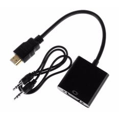 [Nhập ELMAY21 giảm 10% tối đa 200k đơn từ 99k]Bộ chuyển đổi tín hiệu HDMI sang VGA có Audio 3.5mm