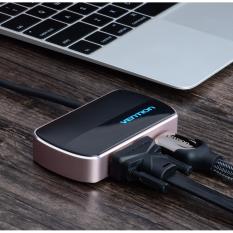 USB Type C to HDMI – VGA – USB 3.0 Vention CGCBB