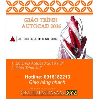 Bộ Đĩa DVD Autocad 2016 _ Giáo Trình A-Z  