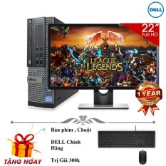 Bộ máy tính để bàn Dell Optiplex 790 ( Corei5 / 8gb / 500gb ) Và Màn Hình Dell 22′ inch – Tặng ngay bàn phím chuột + lót chuột – Hàng Nhập Khẩu