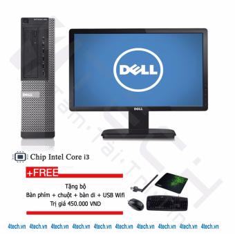 Bộ Máy Tính Đồng Bộ Dell Opiplex 990 (core I3 /4G/500G) Và Màn Hình Dell 18.5inch (Đen)  