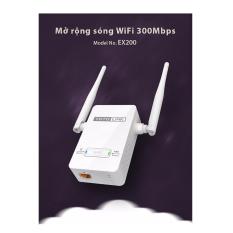Bộ Mở Rộng Sóng (kích sóng) Wifi Totolink EX200 Chuẩn N Tốc Độ 300Mbps – Hàng Phân Phối Bởi DigiWorld
