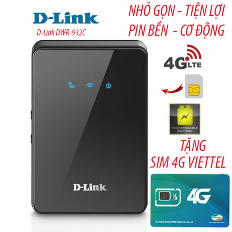 Bảng giá Bộ phát sóng WiFi 4G mạnh nhất có pin dự phòng -150Mpbs chuẩn hãng D_link Phong Vũ