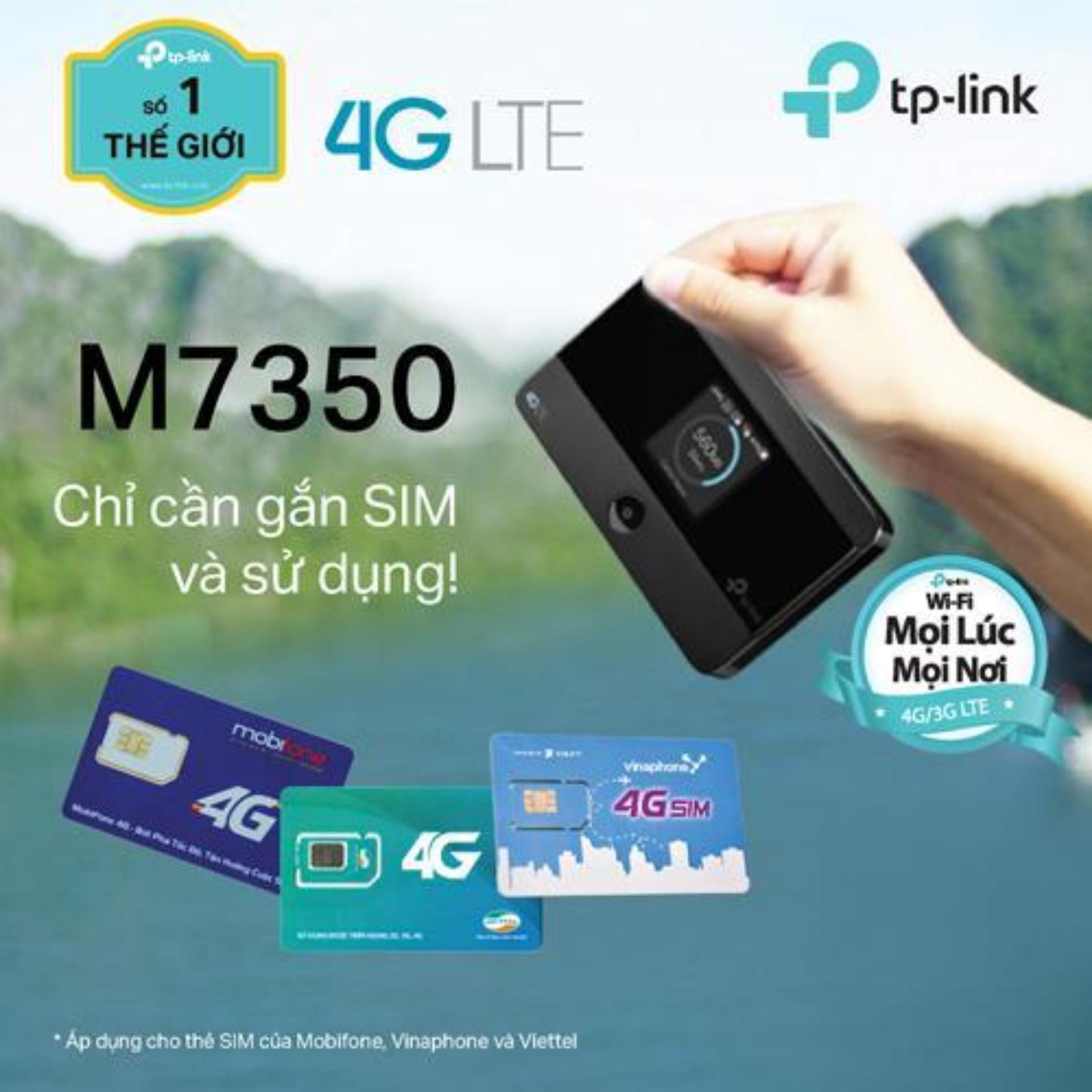 Bộ phát sóng wifi bằng 3G/4G TP-Link M7350