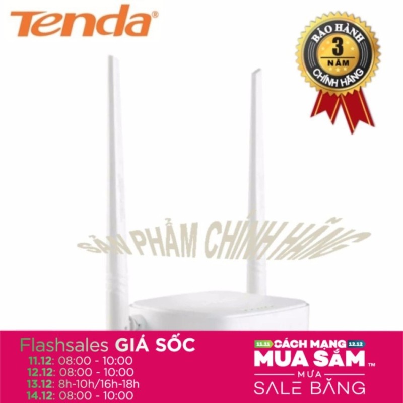 Bảng giá Bộ phát Wifi TENDA N301 (Trắng) - Hãng phân phối chính thức Phong Vũ