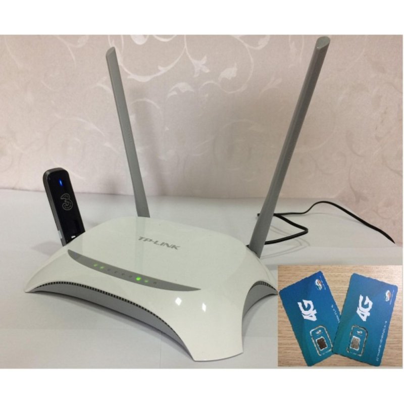 Bảng giá Bộ phát Wifi từ USB Tp-Link Mr3420 kèm USB Huawei E3256-21.6Mb tốc độ cao, ổn đinh và Sim 3G Viettel 3.5GB x tháng(mr3420 e3256 simdcomviettel 3,5g) Phong Vũ